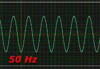 forma d'onda 50 Hz